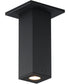 Culvert 7.5 inch LED Outdoor Flush Mount Black