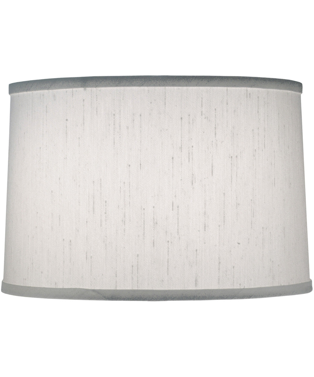 14x15x10 Global White Drum Hardback Lampshade