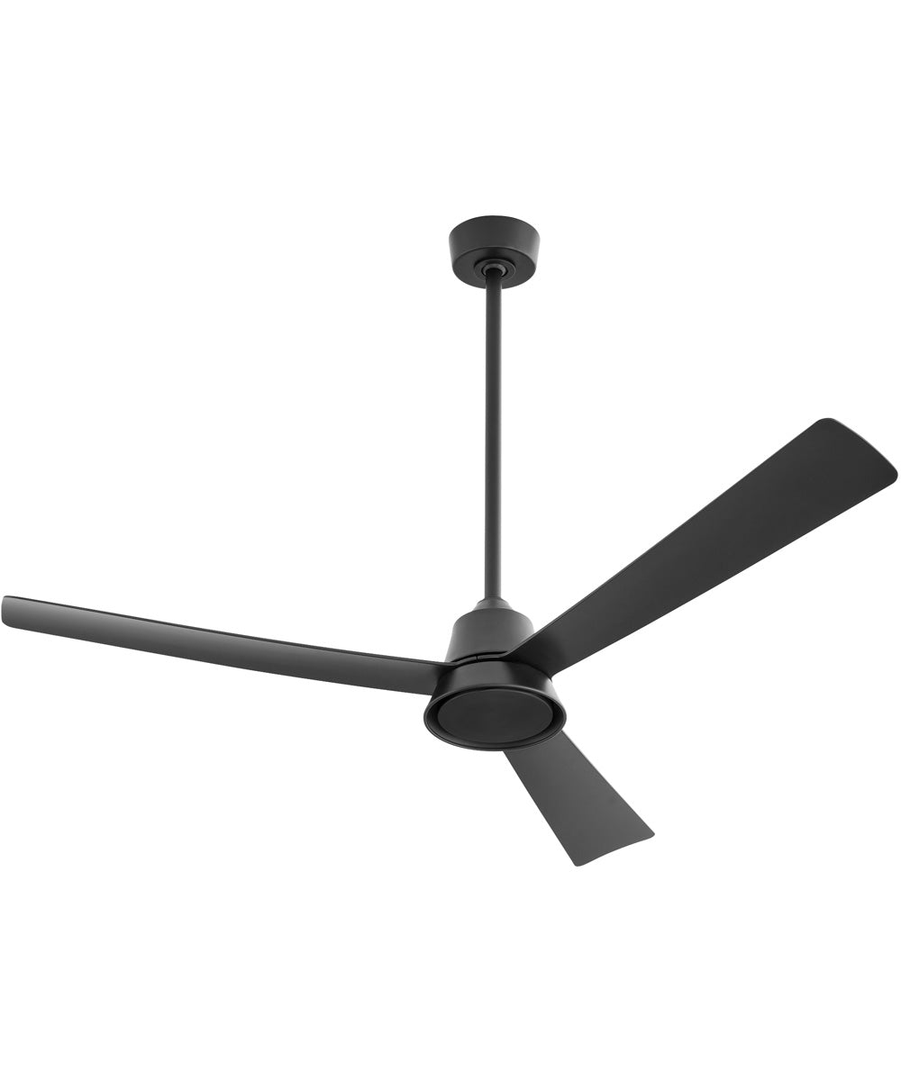 58" Esquire Patio Ceiling Fan Matte Black