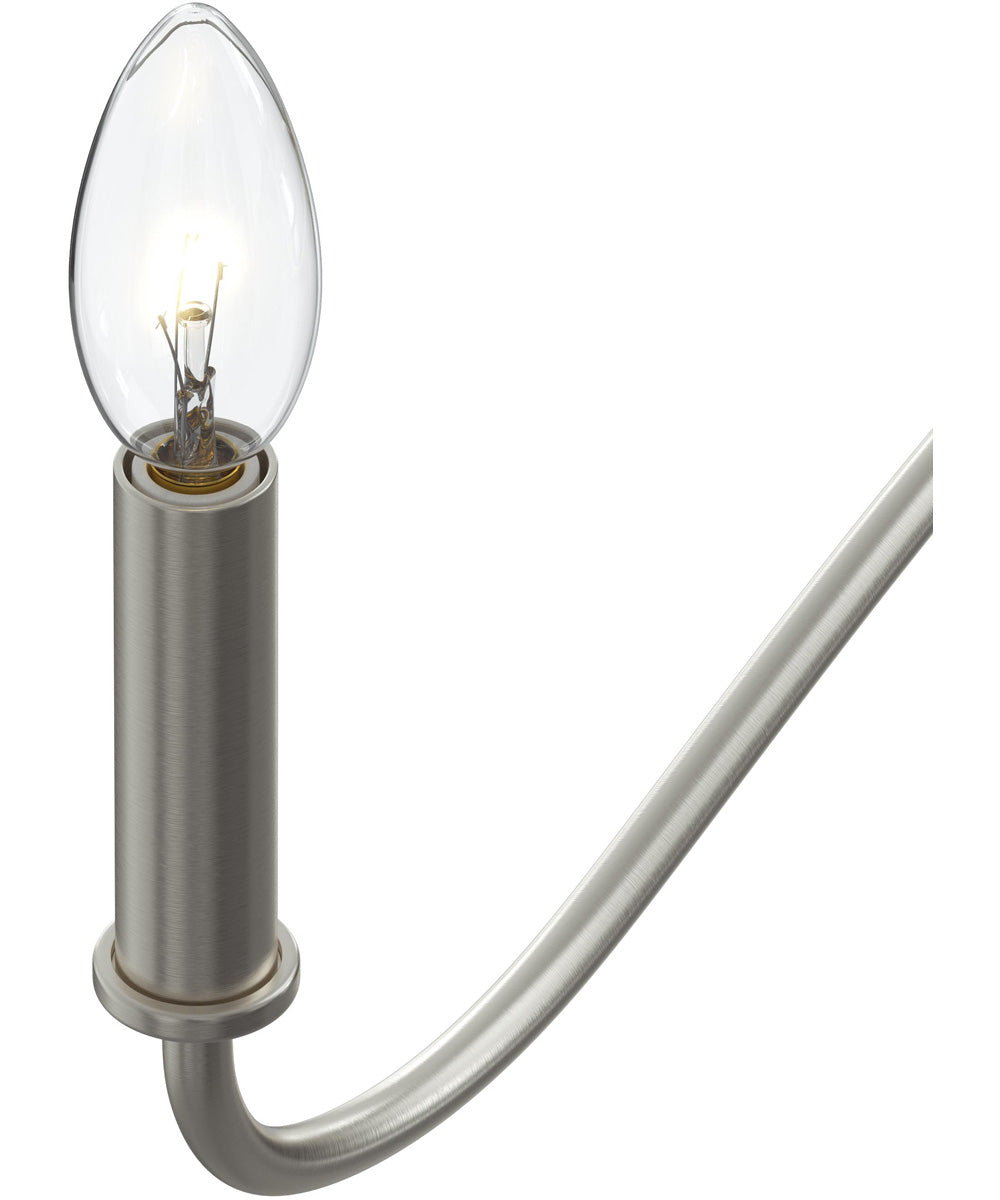 Ilia 5-Light Chandelier Brushed Nickel