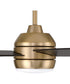 Kelsey 52" 4-blade Indoor Ceiling Fan 1-Light Fan Satin Brass
