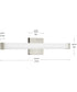 Phase 6.1 24 in. 5CCT Integrated LED Linear Vanity Light Brushed Nickel
