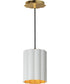Primrose 1-Light Pendant Gold Leaf