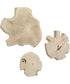 Kalani Wood Outdoor Wall Art Set of 3