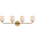 Durham 4-Light Bath Vanity Natural Aged Brass