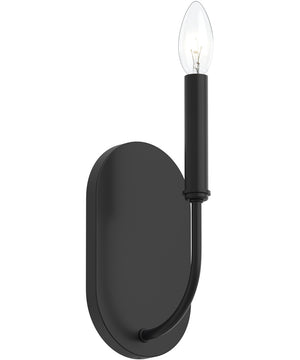 Reines 1-Light Wall Sconce Matte Black