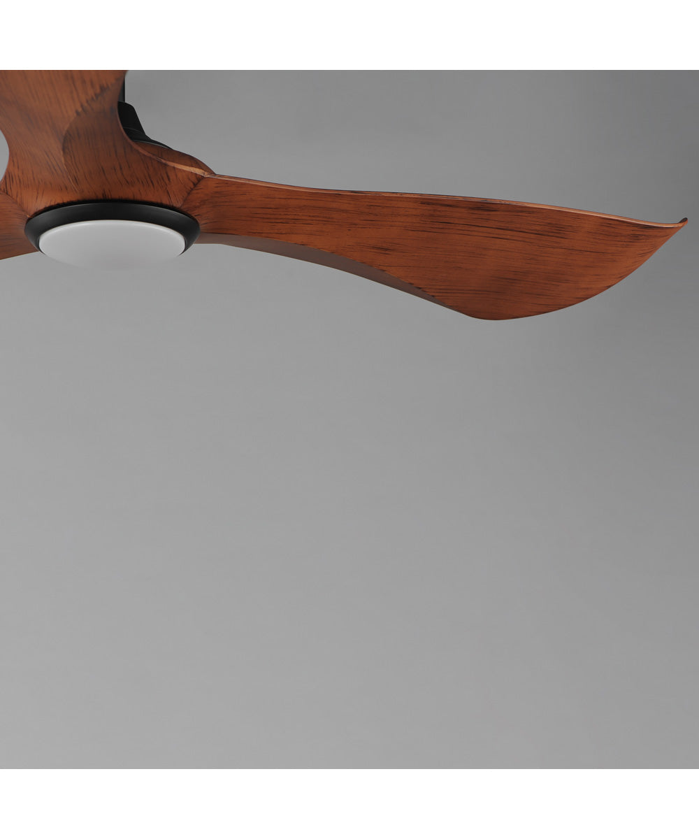 Keanu 56 inch Indoor/Outdoor Fan w LED Light Kit Black / Walnut