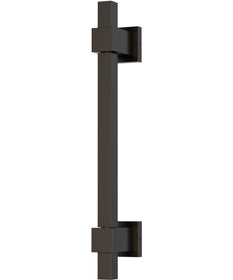 Cubist Square LED Wall Sconce Black