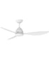 Drifter 52 inch Outdoor Fan w LED Matte White