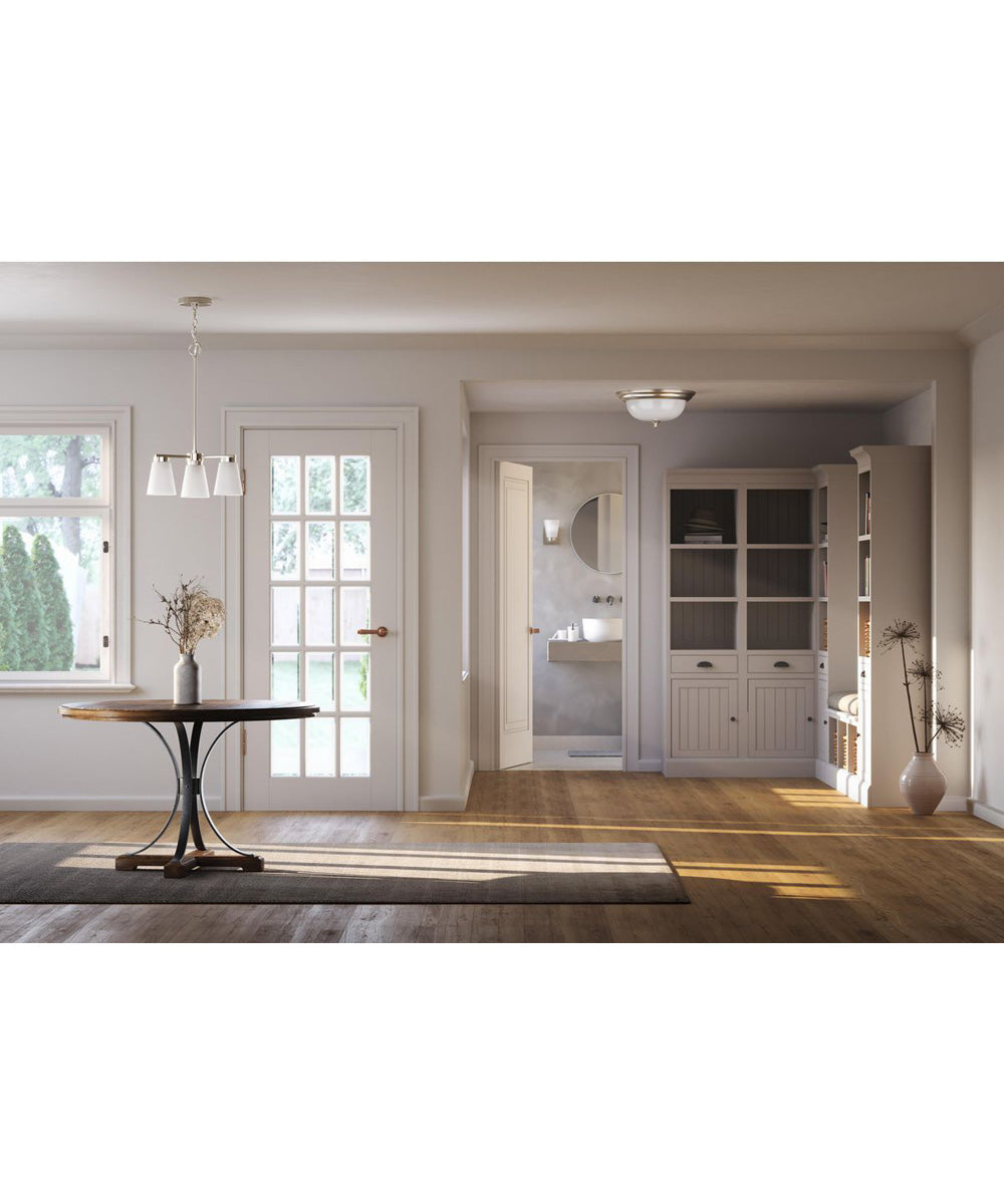 Tanner 3-Light Chandelier Brushed Nickel