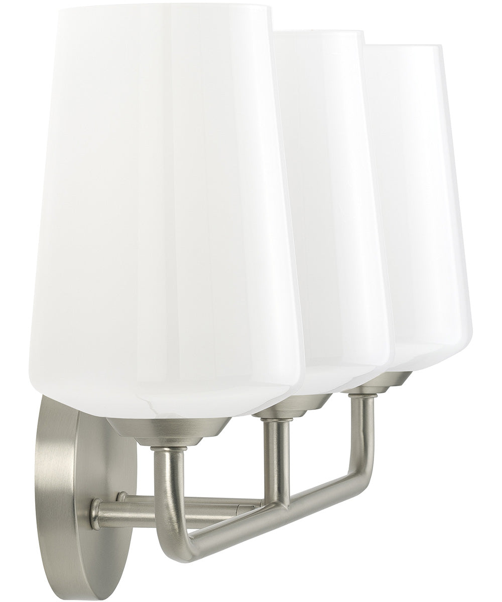 Celino 3-Light Bath & Vanity Brushed Nickel