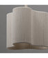 Corsica 1-Light Pendant Natural Aged Brass
