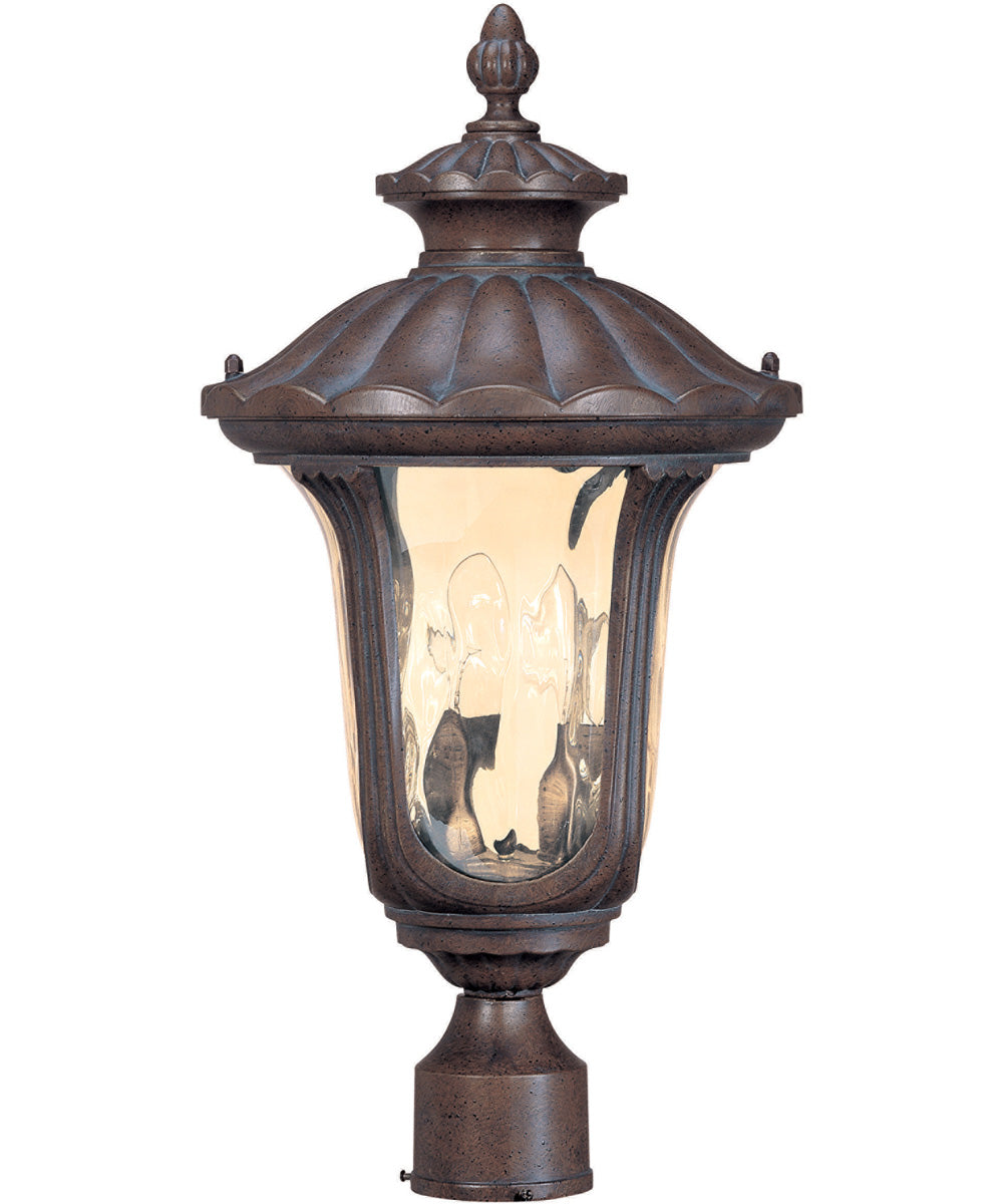 22"H Beaumont 2-Light Outdoor Fruitwood