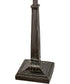 28" High Diamond Band Mission Table Lamp