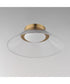 Jensen 12 inch Wall Sconce/Flush Mount Satin Brass