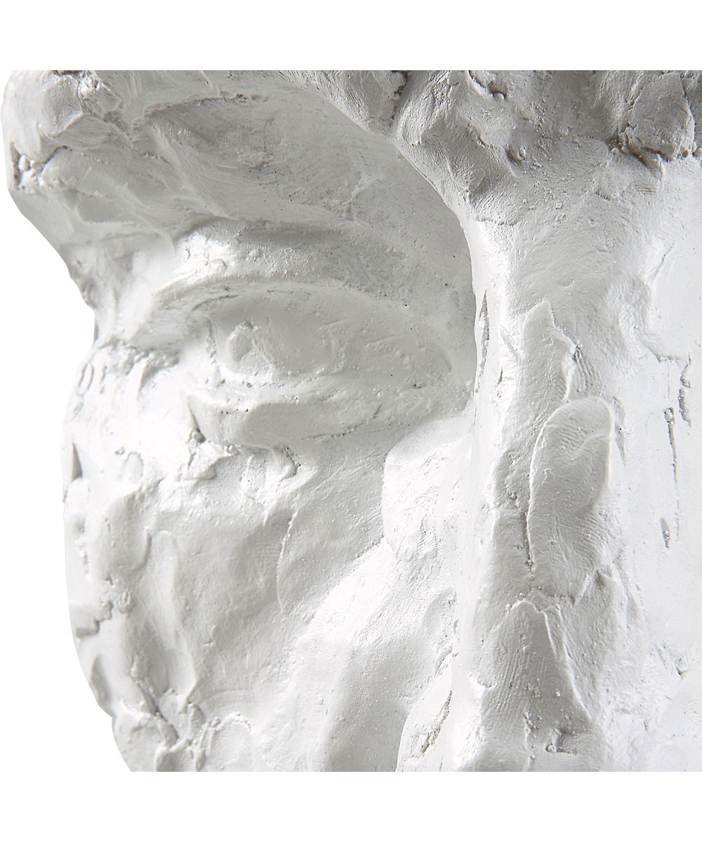 Self-Portrait White Mask Wall Decor, Set of 6