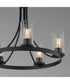 Livingston 5-Light Chandelier Black