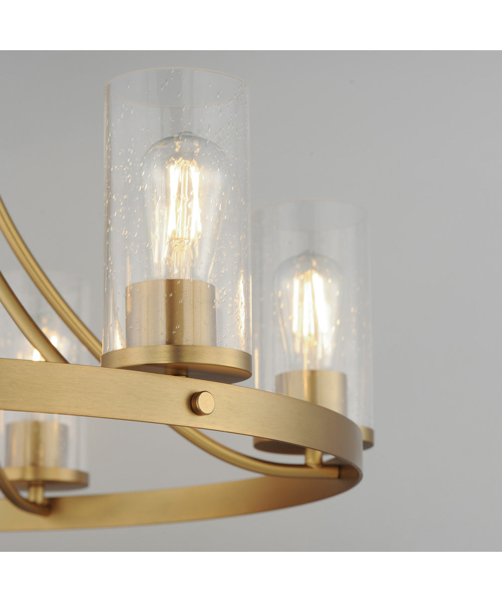Livingston 6-Light Chandelier Natural Aged Brass