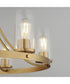 Livingston 6-Light Chandelier Natural Aged Brass