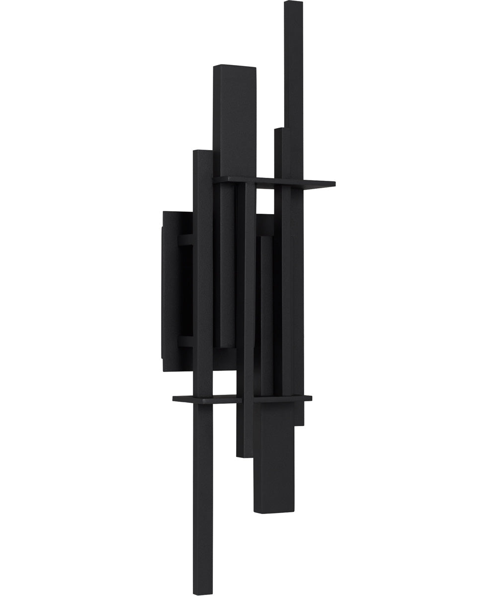 Newton Outdoor Wall Light Earth Black
