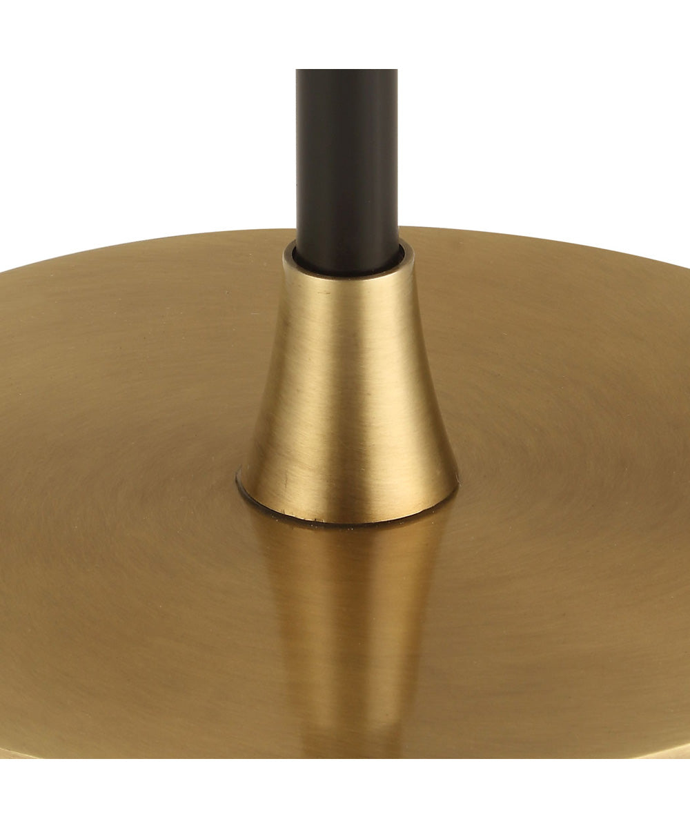Stowe Satin Black Floor Lamp