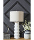 Veraleigh Poly Table Lamp White