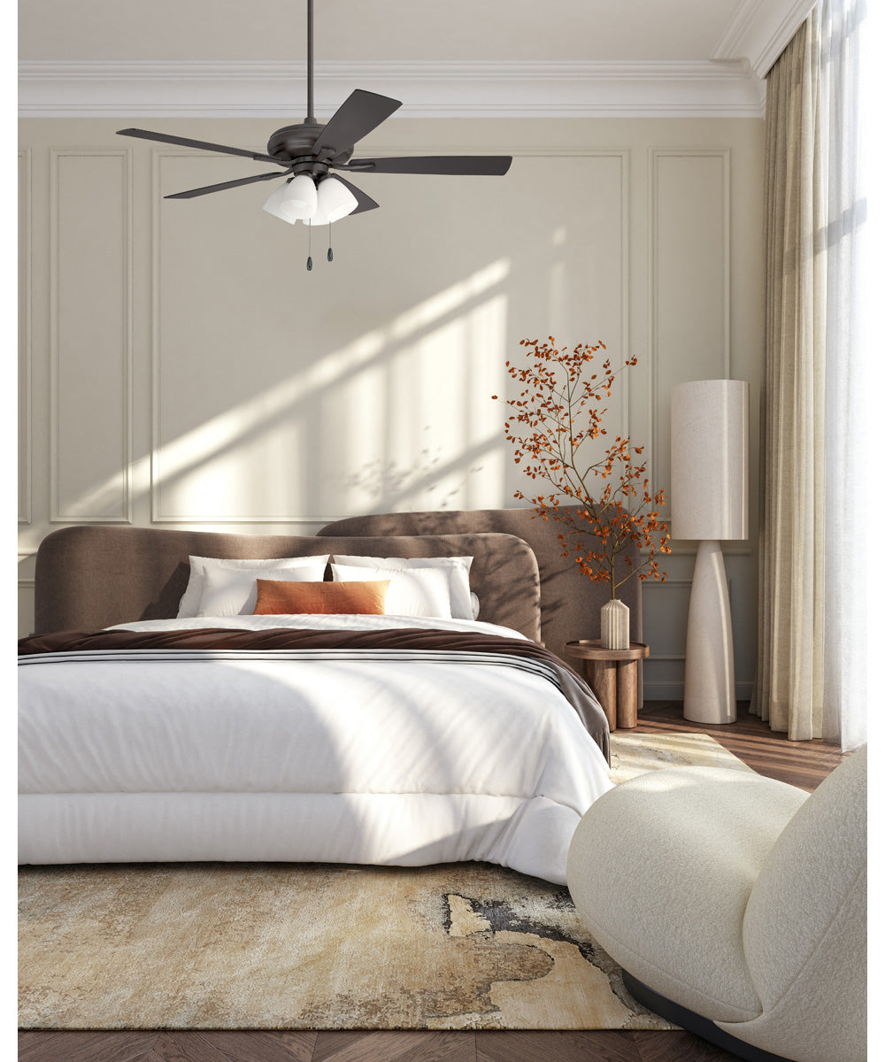 Eos Frost 4 Light 4-Light Fan Classic Bronze