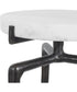 Tobias White Marble Slab Drink Table
