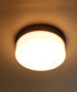 Flux 7"W 1-Light LED Flush Mount Light Fixture Satin Silver Finish by Maxim