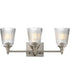 Julip 3-Light Bath Vanity Satin Nickel