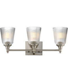 Julip 3-Light Bath Vanity Satin Nickel