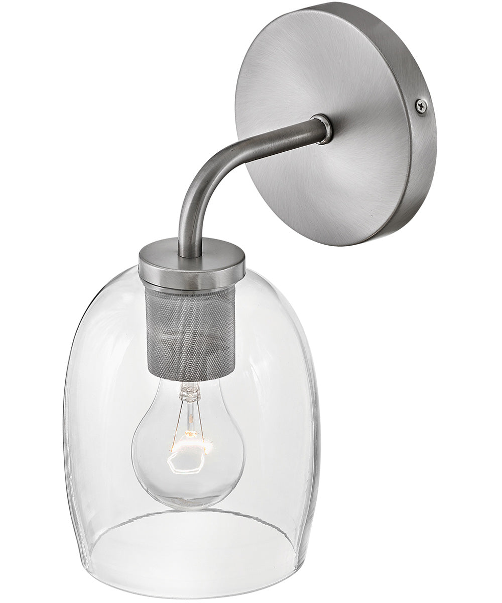 Percy 1-Light Medium Single Light Vanity in Antique Nickel