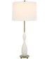 Annora Glossy White Table Lamp