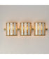 Miramar 3-Light Wall Sconce Capiz / Natural Aged Brass
