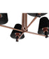 Blake 4-Light Lighting Flat Black/Satin Brass