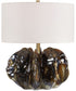 Jaudon Brown Glass Table Lamp