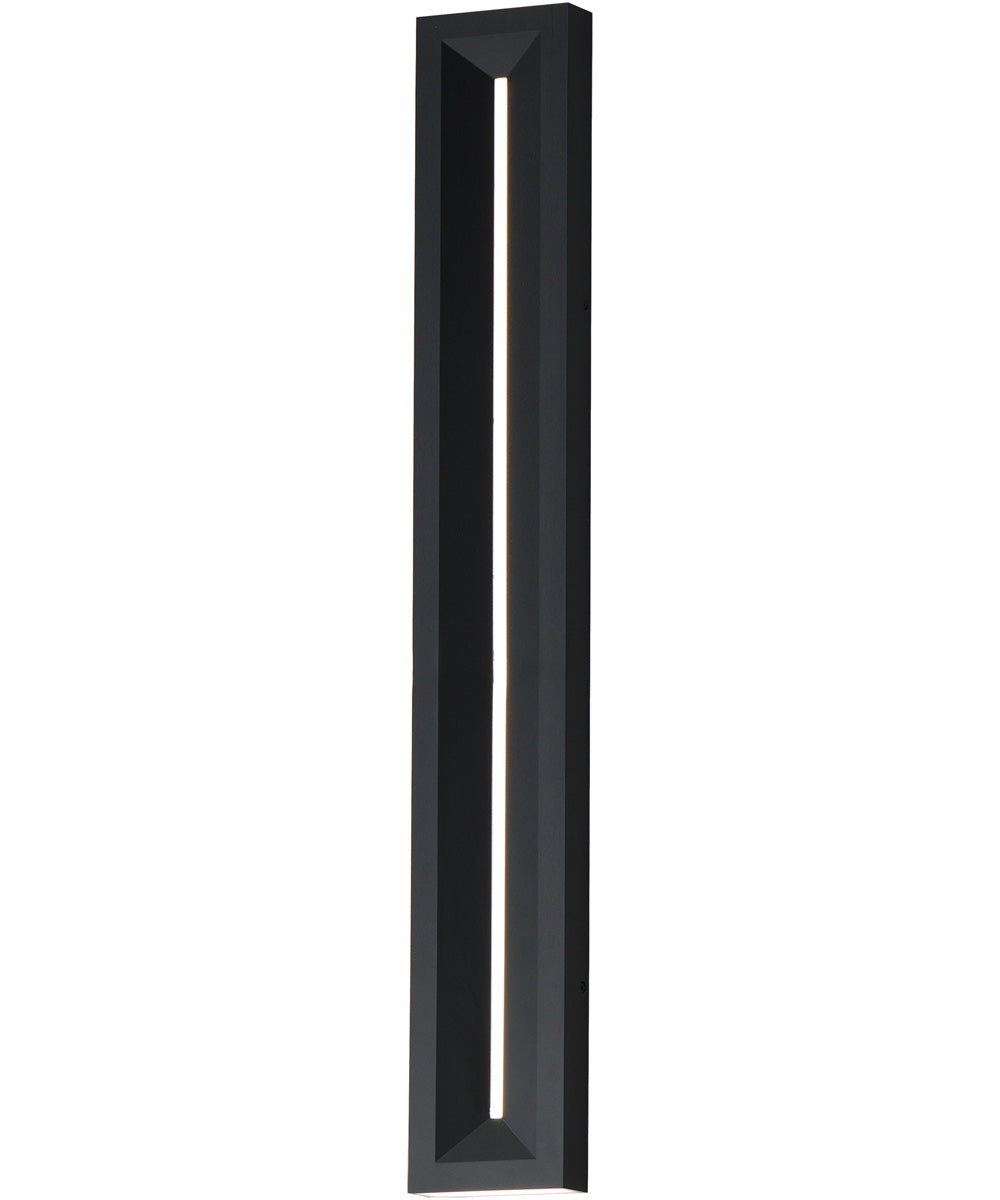 Fosso 35 inch LED Outdoor Wall Sconce - 5cct Black