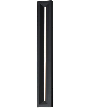 Fosso 35 inch LED Outdoor Wall Sconce - 5cct Black