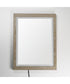 Sawyer 24 inchx32 inch Oak Framed LED Mirror Oak