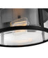 Alfie 2-Light Medium Flush Mount in Black