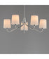 Durham 5-Light Chandelier Polished Chrome