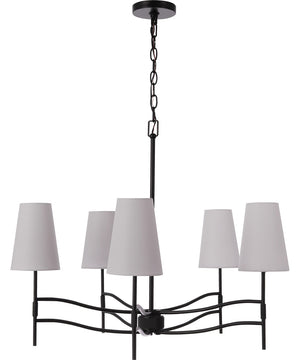 Astor 5-Light Lighting Flat Black
