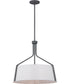 Livingston 4-Light Pendant Putty Gray