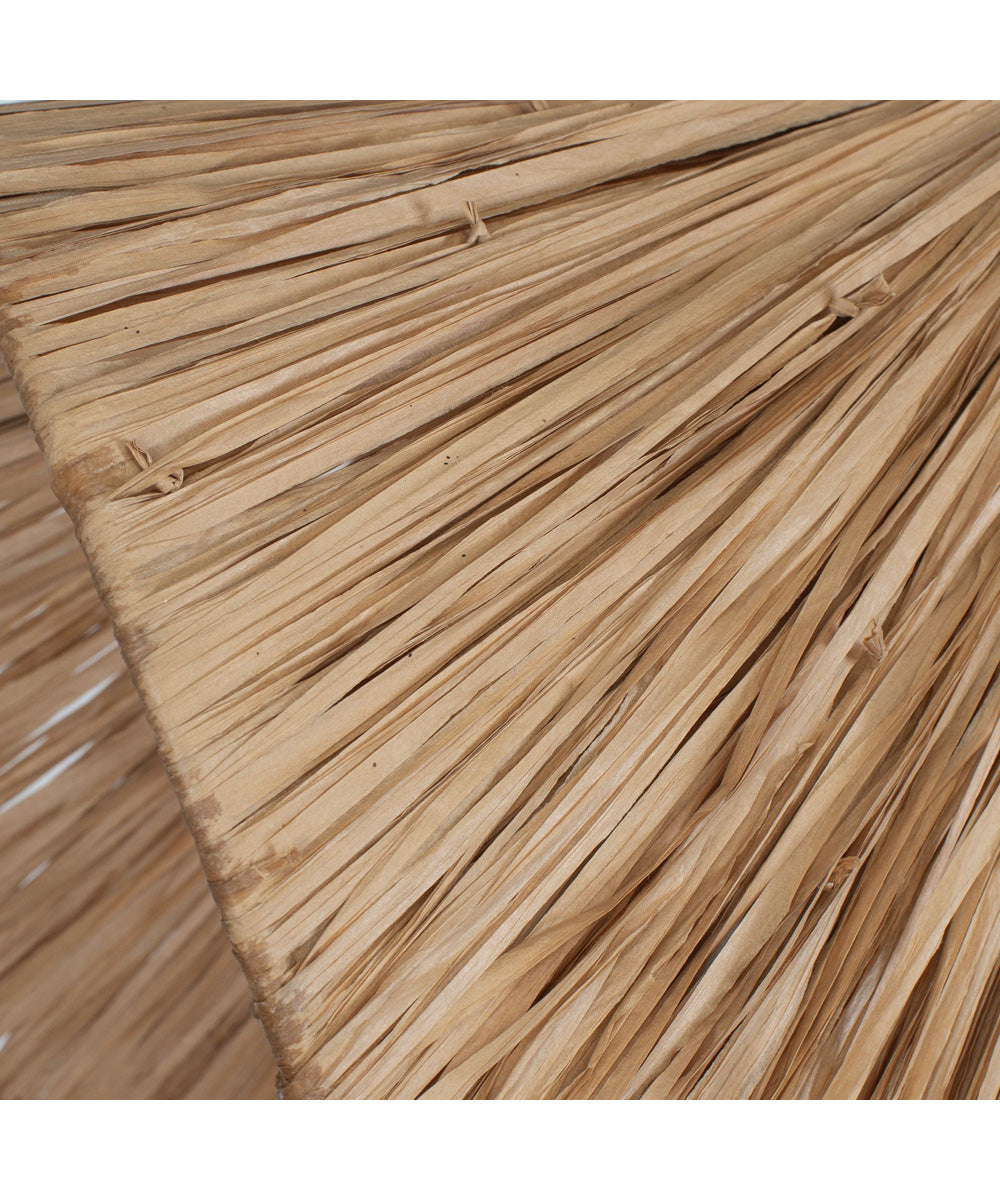 Bend 1 Light Raffia Pendant