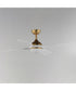 Bola 52 inch Indoor Fan w LED Light Kit Natural Aged Brass