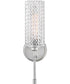 Elle 1-Light Medium Single Light Sconce in Chrome