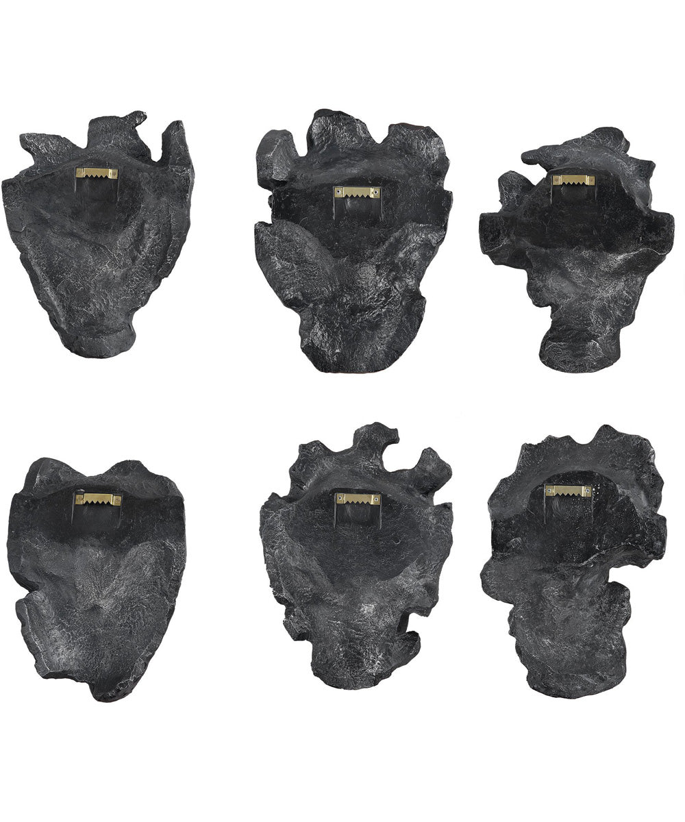 Self-Portrait Metallic Wall Decor, Set of 6