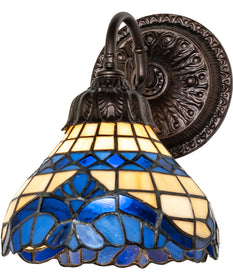 7" Wide Baroque Wall Sconce