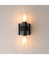 Livingston 2-Light Sconce Black