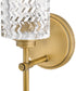 Elle 1-Light Medium Single Light Sconce in Heritage Brass